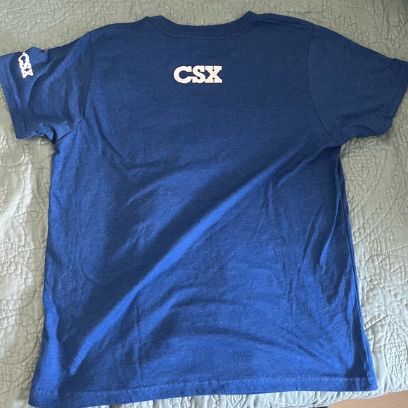 CSX Kids Blue Family Day Train Tee NWOT - Picture 2 of 3
